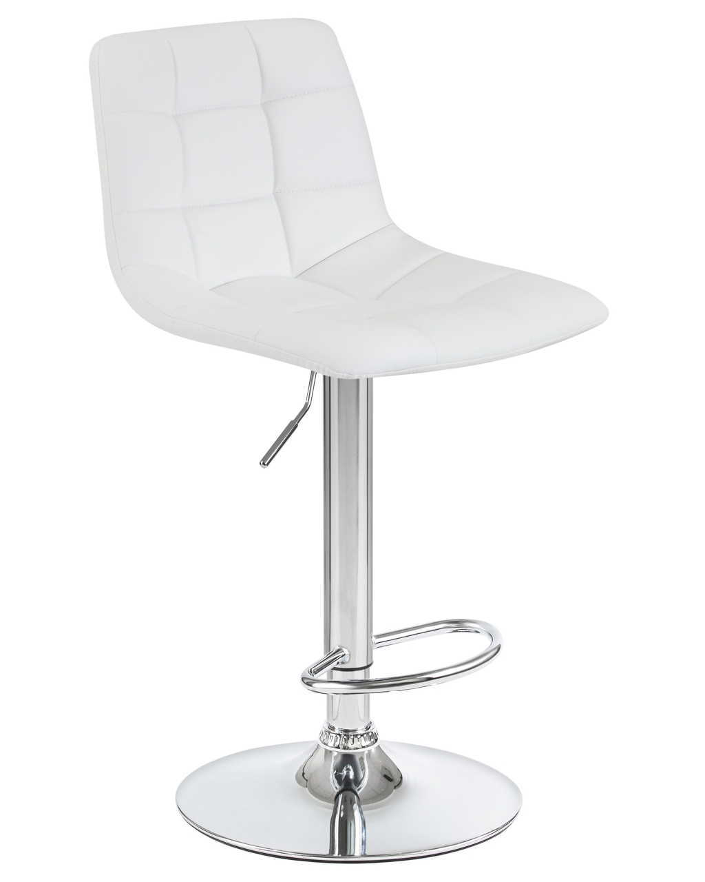 Стул барный DOBRIN TAILOR экокожа Белый