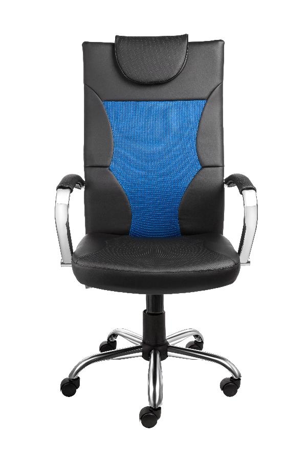 Кресло для руководителя AV 134 Черно-синее