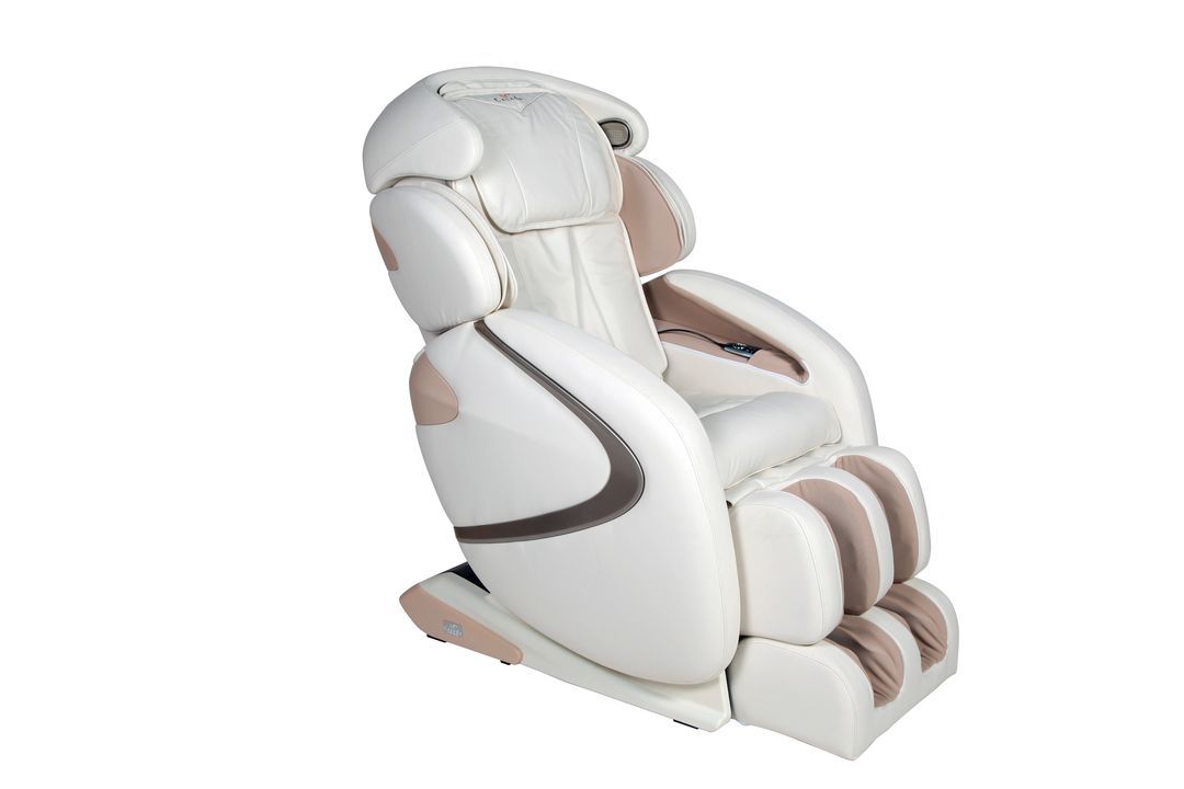 Кресло массажное Hilton 2 CMS-455 cream Хилтон 2 кремовый
