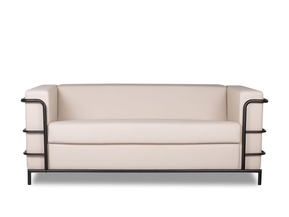 Диван четырехместный Аполло 2.0 (4Д) Кремово-белый Euroline 907