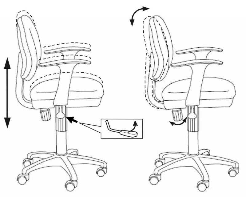 Кресло детское Бюрократ CH-W356AXSN/15-55