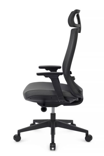 Кресло Forum CH-312A Черный пластик/Серый
