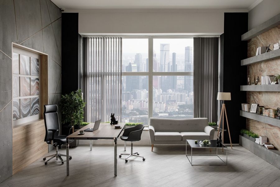 Передняя панель для стола на опорной тумбе ENZO 109 202 ECL 51 Эвкалипт Хром