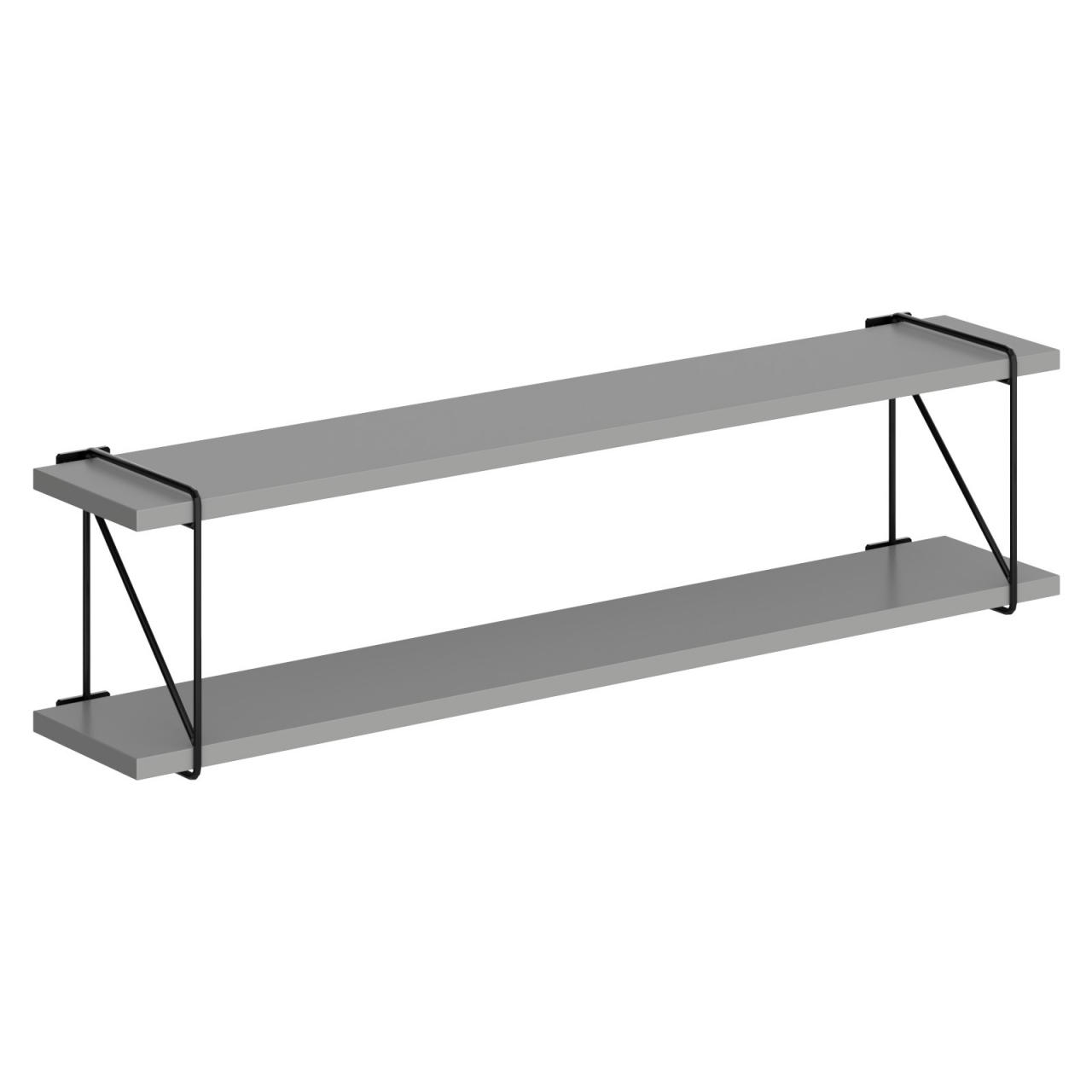 Полка навесная COFFEE SH3-ROD Серый