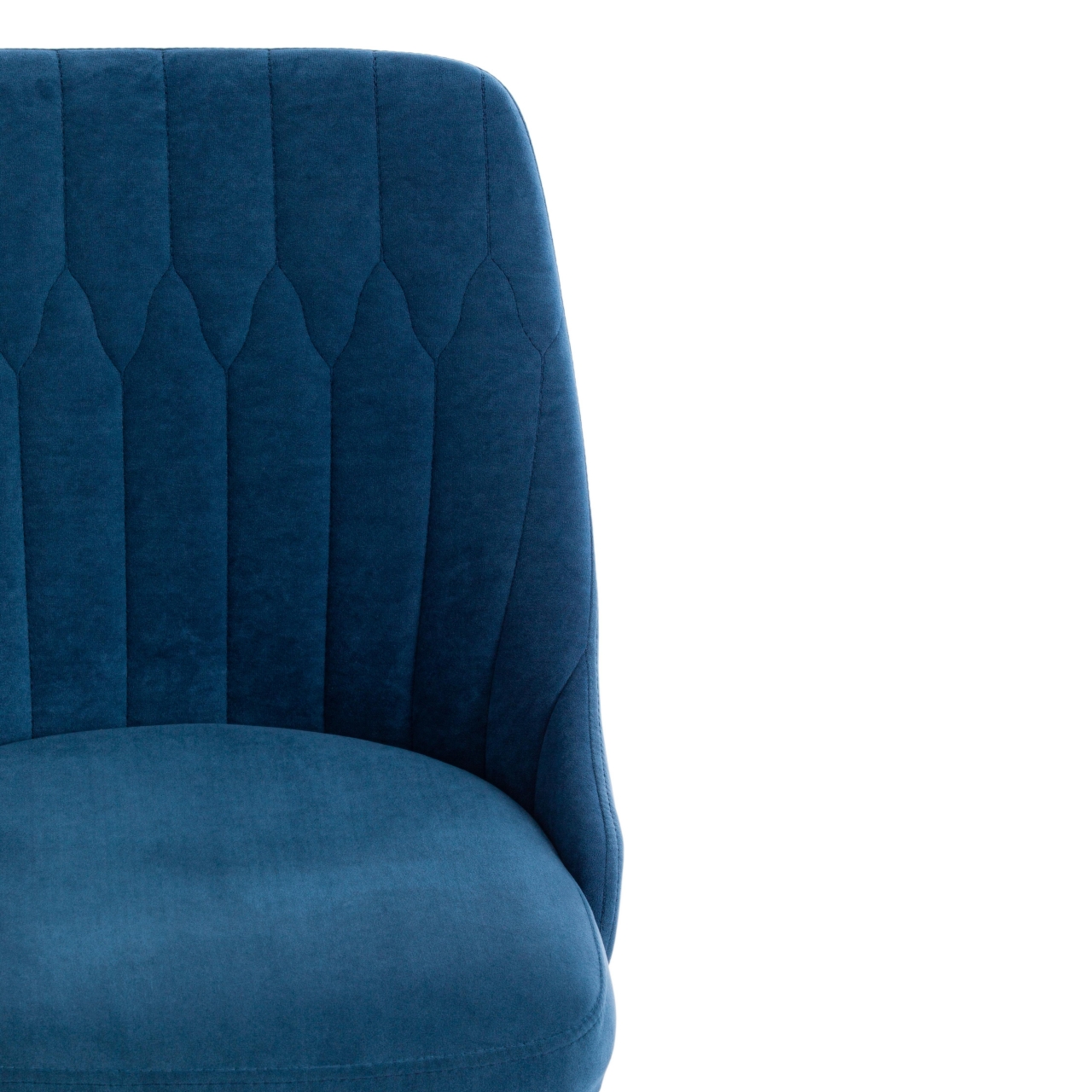 Кресло SWAN флок , синий, 32