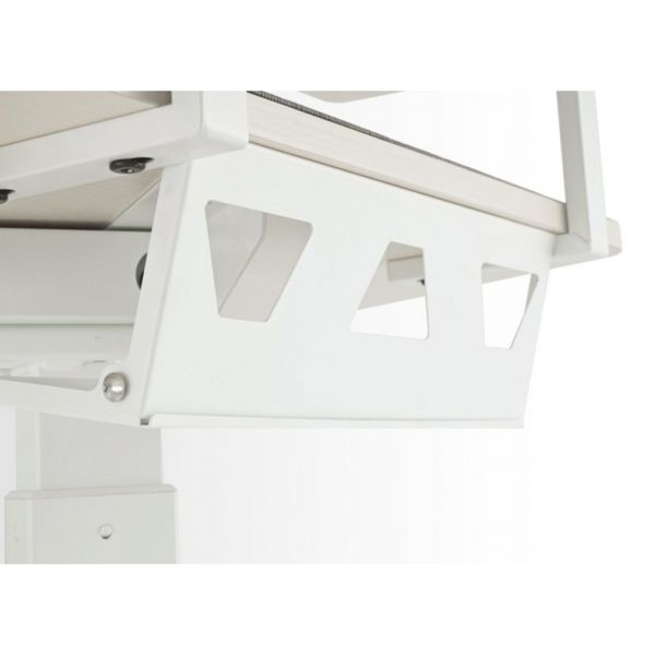 Стол для компьютера (для геймеров) с подставкой под клавиатуру и электрической регулировкой по высоте Eureka ERK-ED71-MW