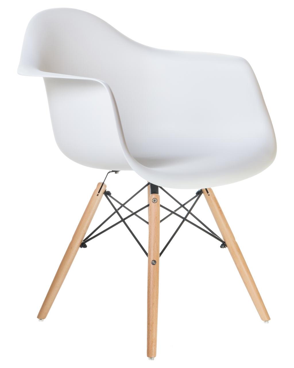 Стул обеденный DOBRIN DAW Белый