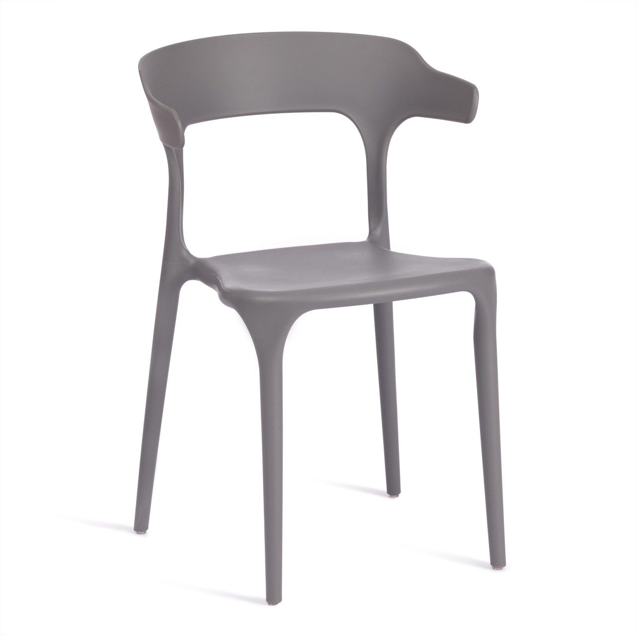 Стул TON (mod. PC36) пластик, 49,5 х 50 х 75,5 см , Dark-grey (темно-cерый) 15537