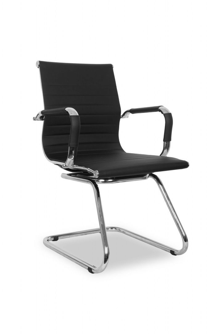 Кресло для посетителей CLG-620 LXH-C Black