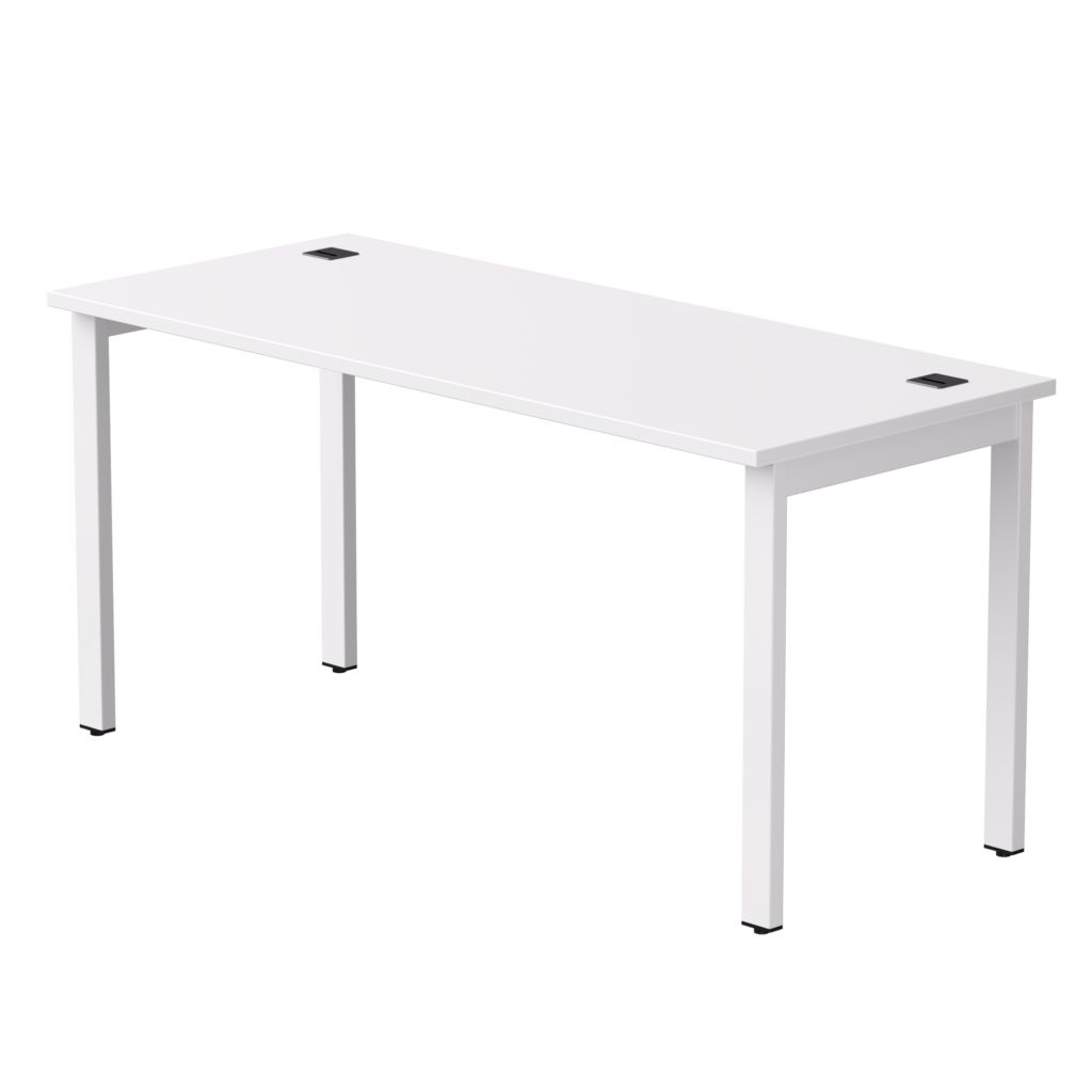 Стол прямой на металлокаркасе, опоры 45 гр Everprof EVO 254S008 Белый