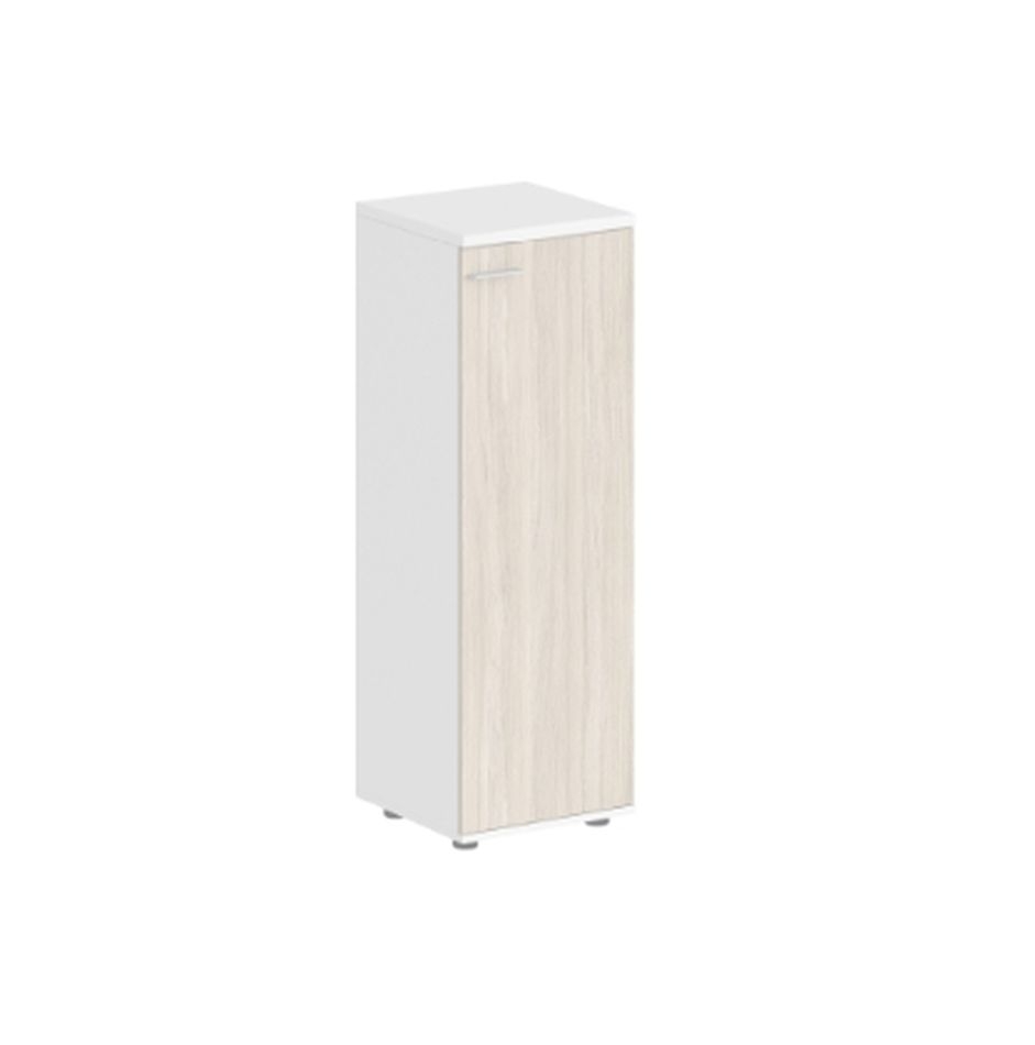 Шкаф средний правый Sigma SG.804.WH.OL.R Белый Дуб светлый