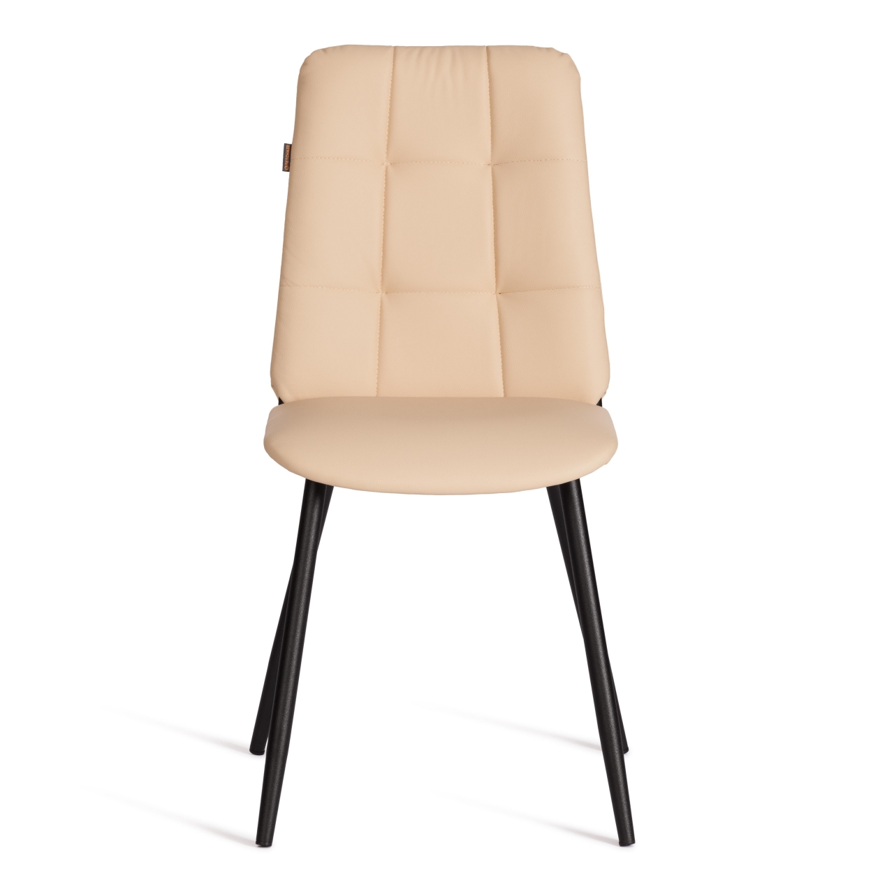 Стул обеденный Asti TREND, экокожа, бежевая, 47х54х86 см