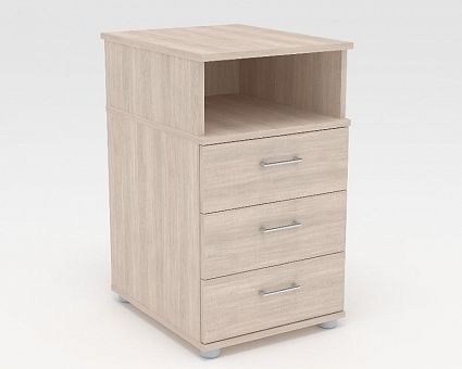 Тумба приставная Public Comfort C-222-217-227-217 Дуб Сантана светлый