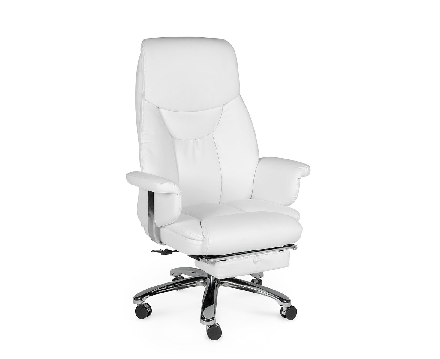 Кресло офисное Парламент Белый