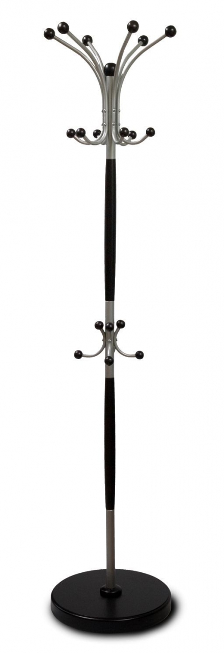 Вешалка напольная Д 1 Металлик/ венге