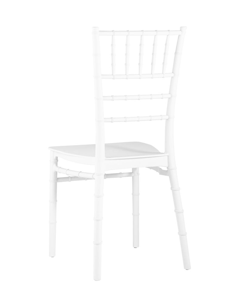 Стул Чиавари (Кьявари) пластик белый 2 шт. комплект / Chiavari