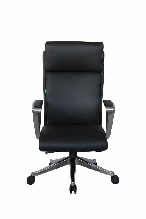 Кресло руководителя кожаное Riva Chair А1511 Черный
