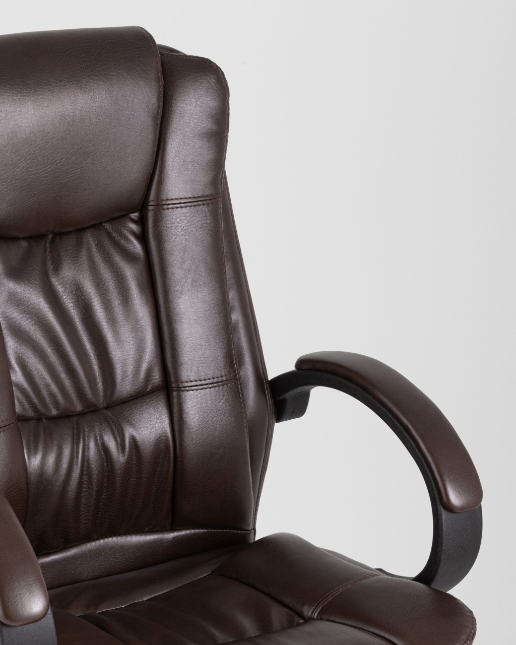 Кресло руководителя TopChairs Atlant Коричневое