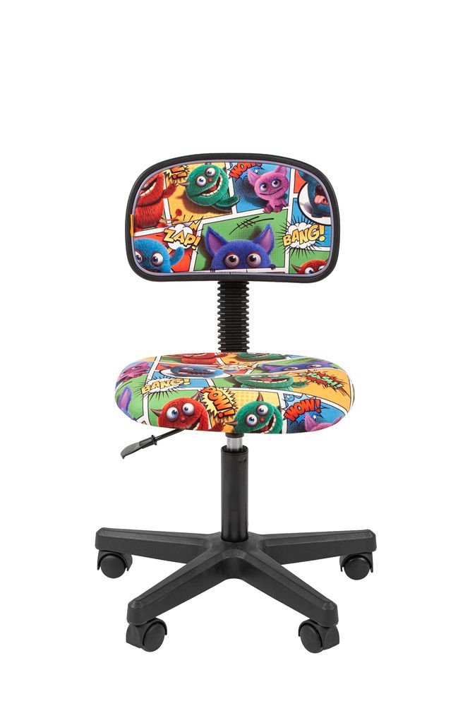 Детское кресло CHAIRMAN KIDS 101 Black Монстры