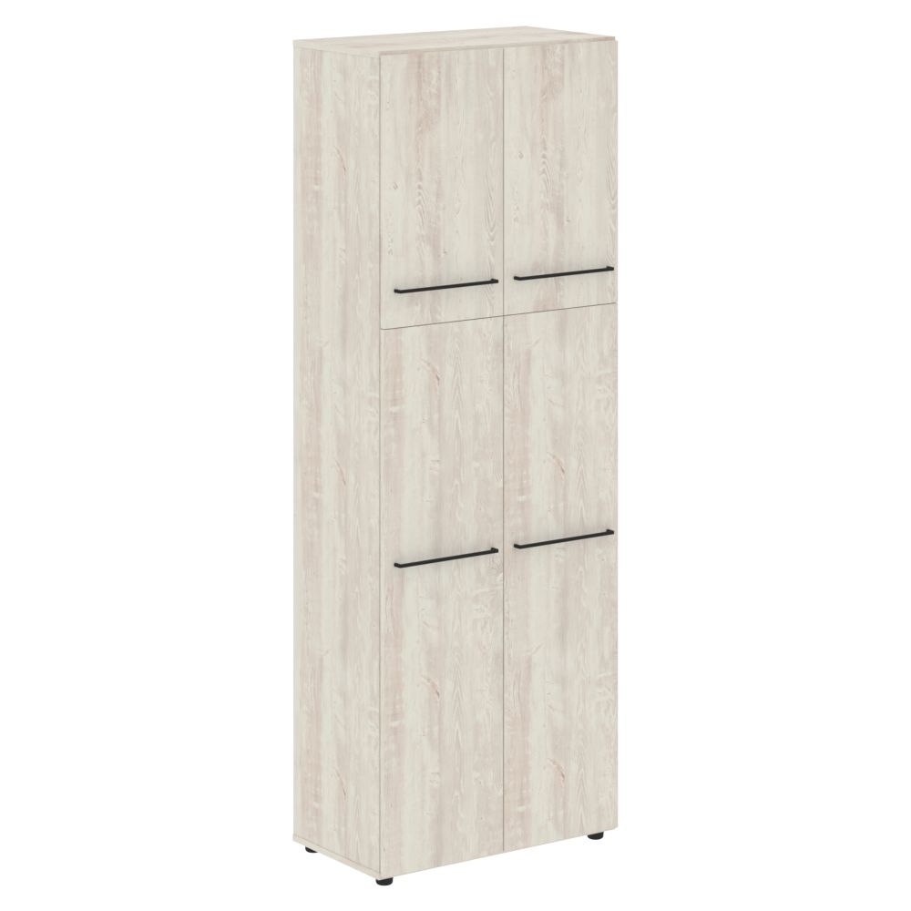 Шкаф с глухими средними и малыми дверьми LOFTIS LHC 80.3 малый верх Сосна Эдмонт