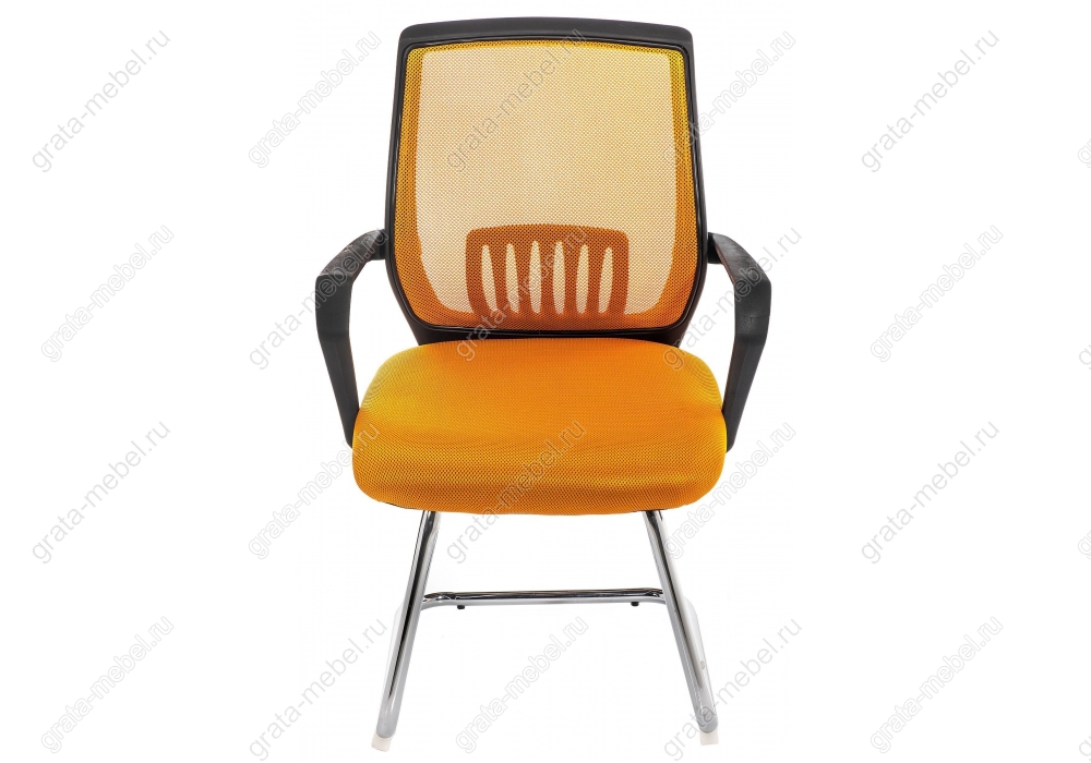 Стул Point оранжевый / черный