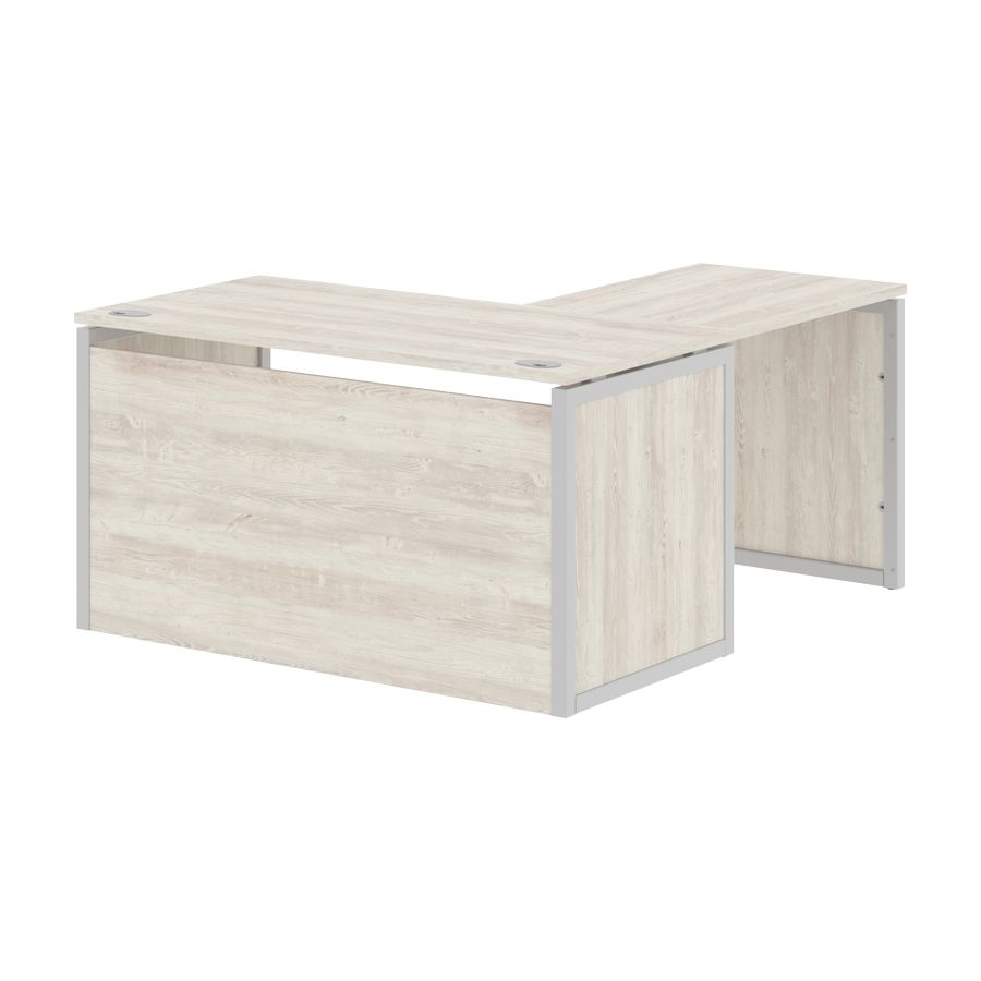 Стол письменный угловой левый XTEN-QP XQPCT 1415H L Сосна Эдмонт Серый