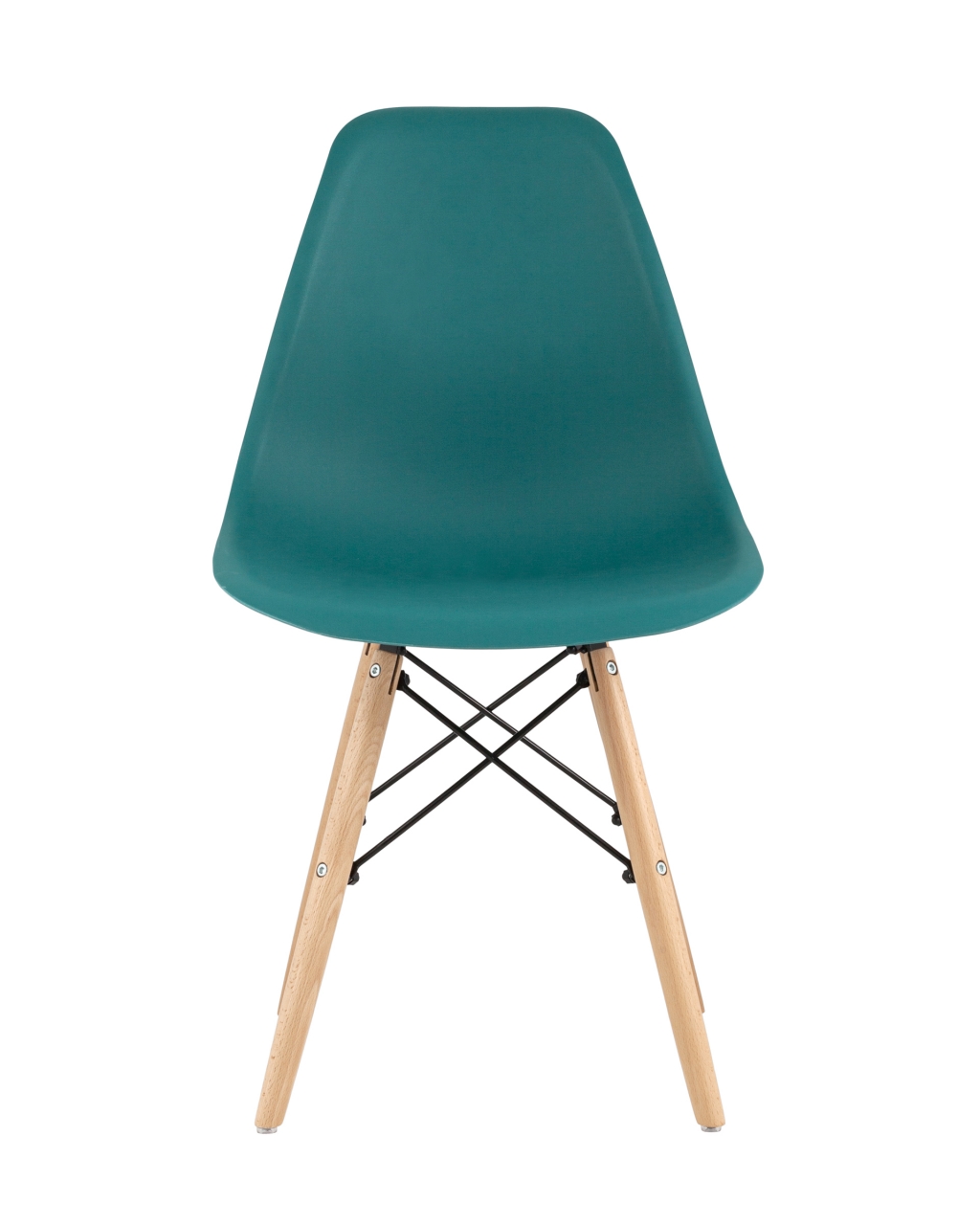Стул Eames Style DSW темно-бирюзовый (разборный каркас)