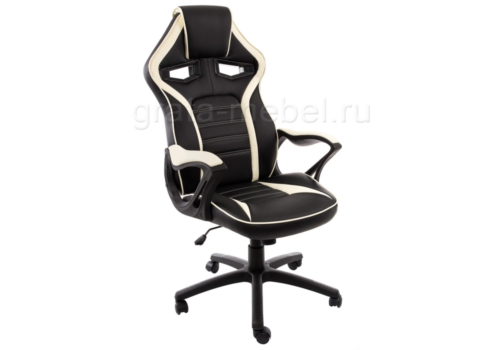Компьютерное кресло Monza черное / бежевое