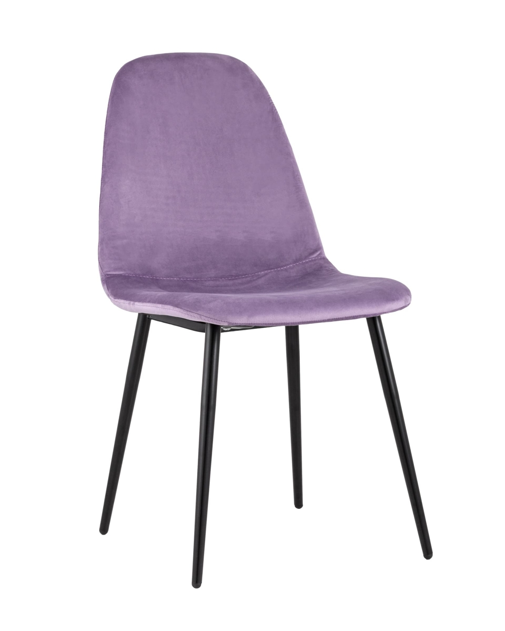 Стул Норман велюр Сиреневый