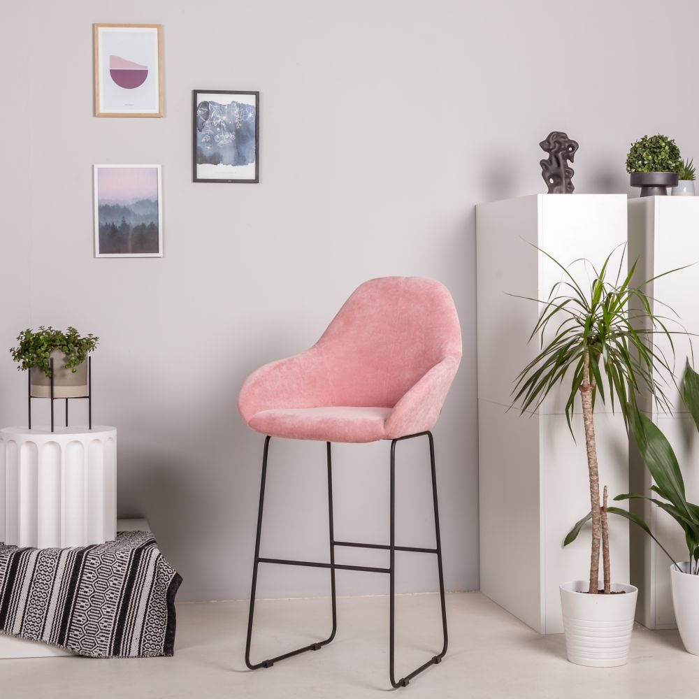 Стул полубарный Kent (ПБ) Розов/Линк