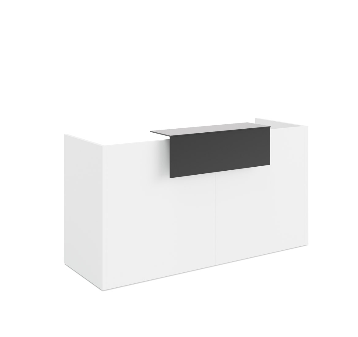 Factory Light Стойка L208 стекло 100 Белый/Черный