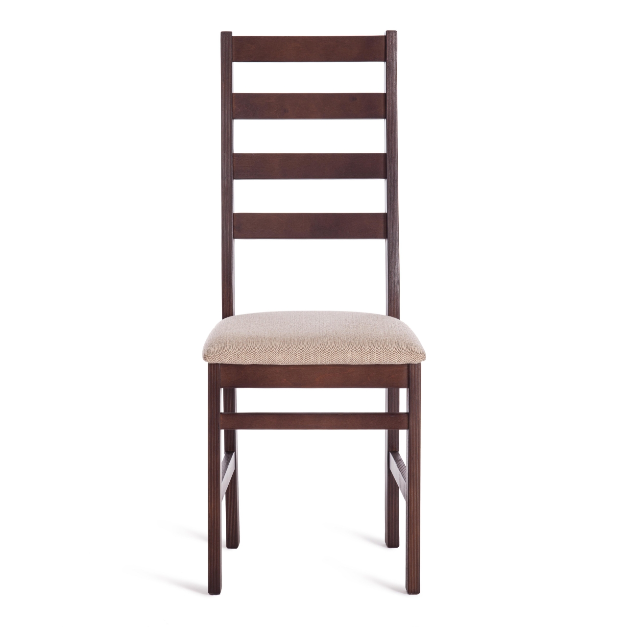 Стул ROSARIO Многослойная фанера, 39 х 39 х 99 см, Cappuchino, ткань бежевая (Ford William 7)