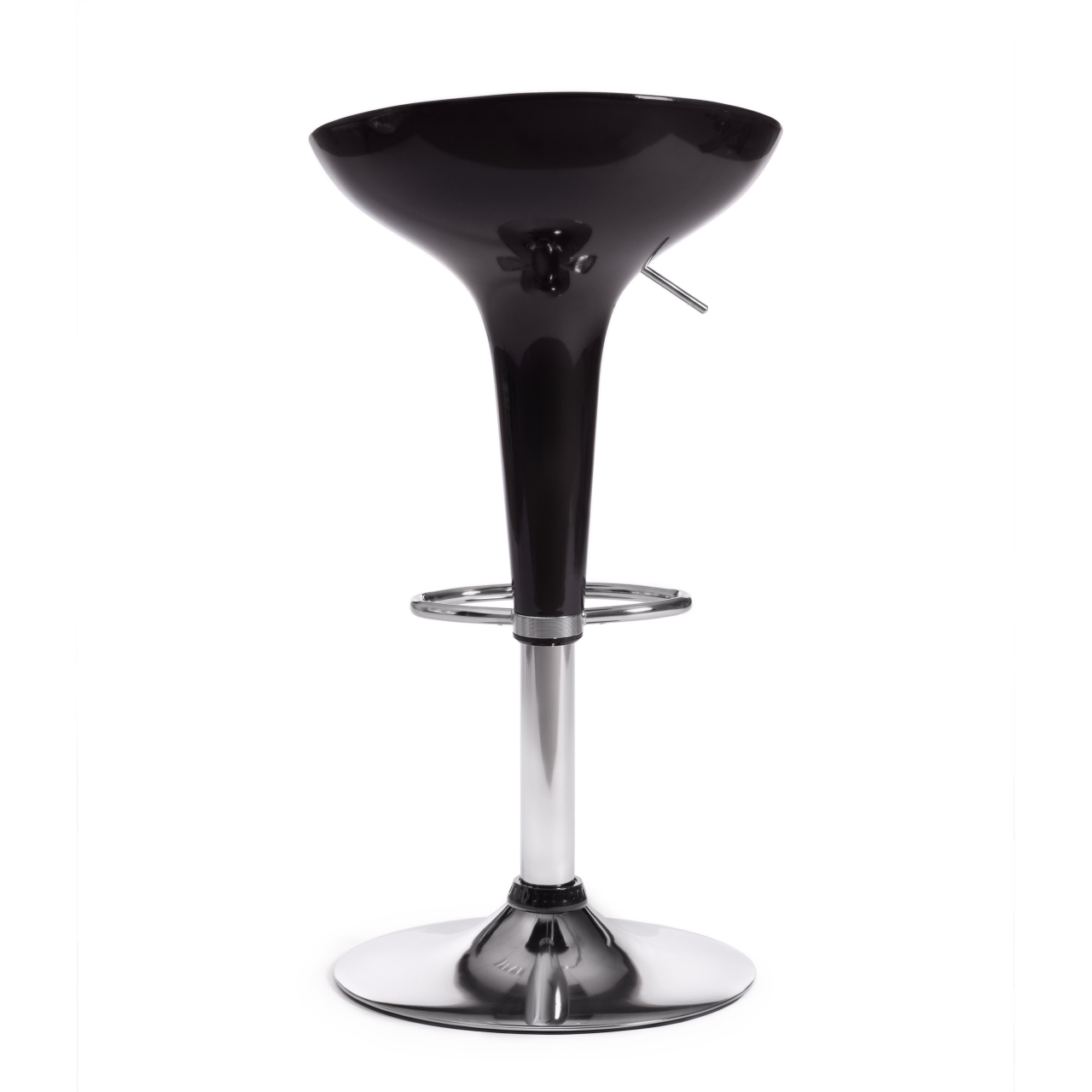 Стул барный NAIL (mod. KY801) металл/пластик, 42*44*67-88 см, черный/хром