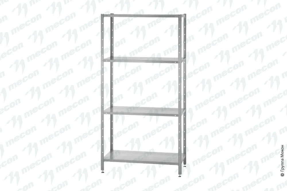 Стеллаж полочный СПЛн СПЛ-NIn18010040-4-4