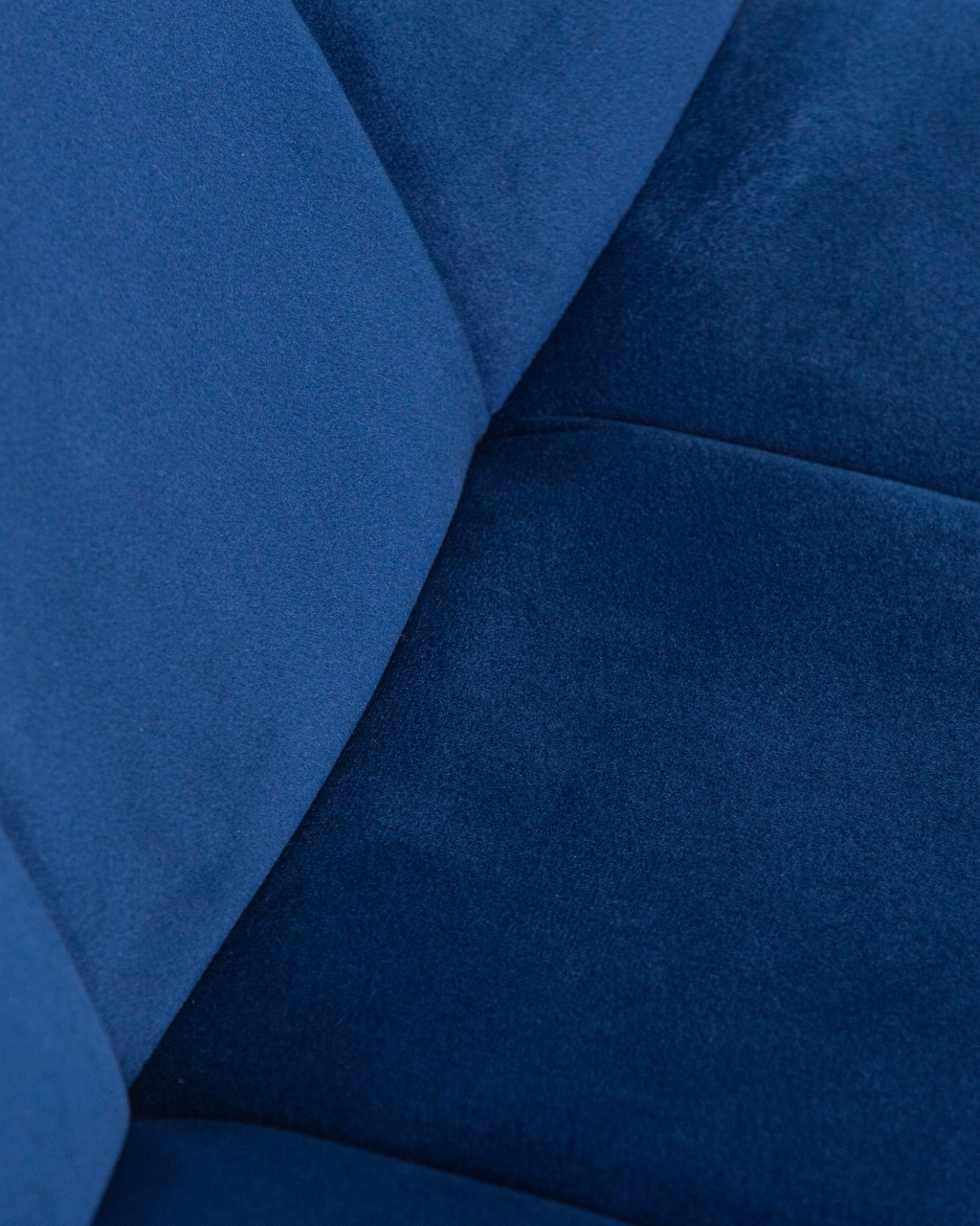 Стул обеденный DOBRIN ALEX золотые ножки Темно-синий велюр V108-67