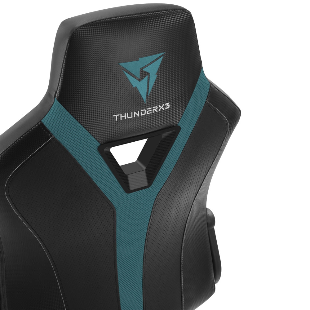 Геймерское кресло ThunderX3 YC1 Black-Cyan