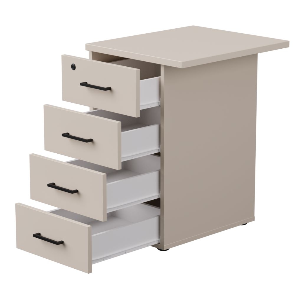 Тумба приставная с топом Everprof EVO 254Т1203 Кашемир