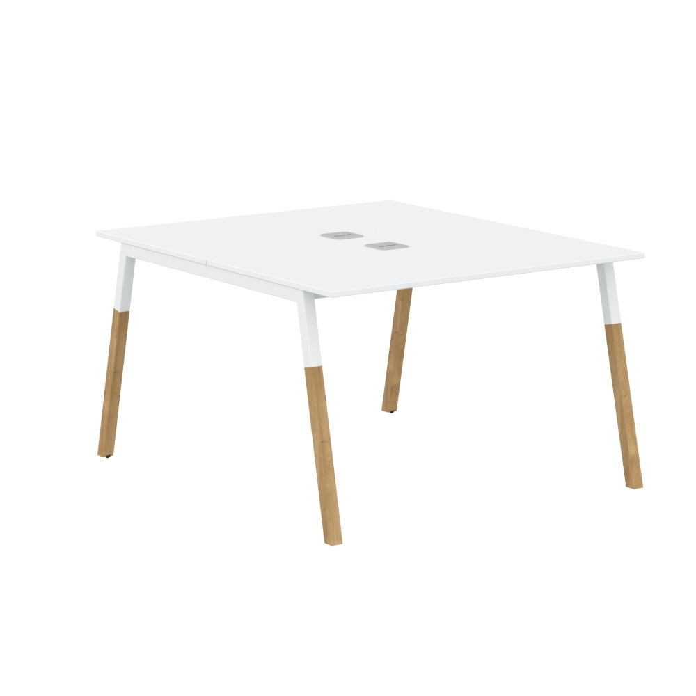 Рабочая станция Forta FWST 1113 Белый премиум Дуб Гамильтон