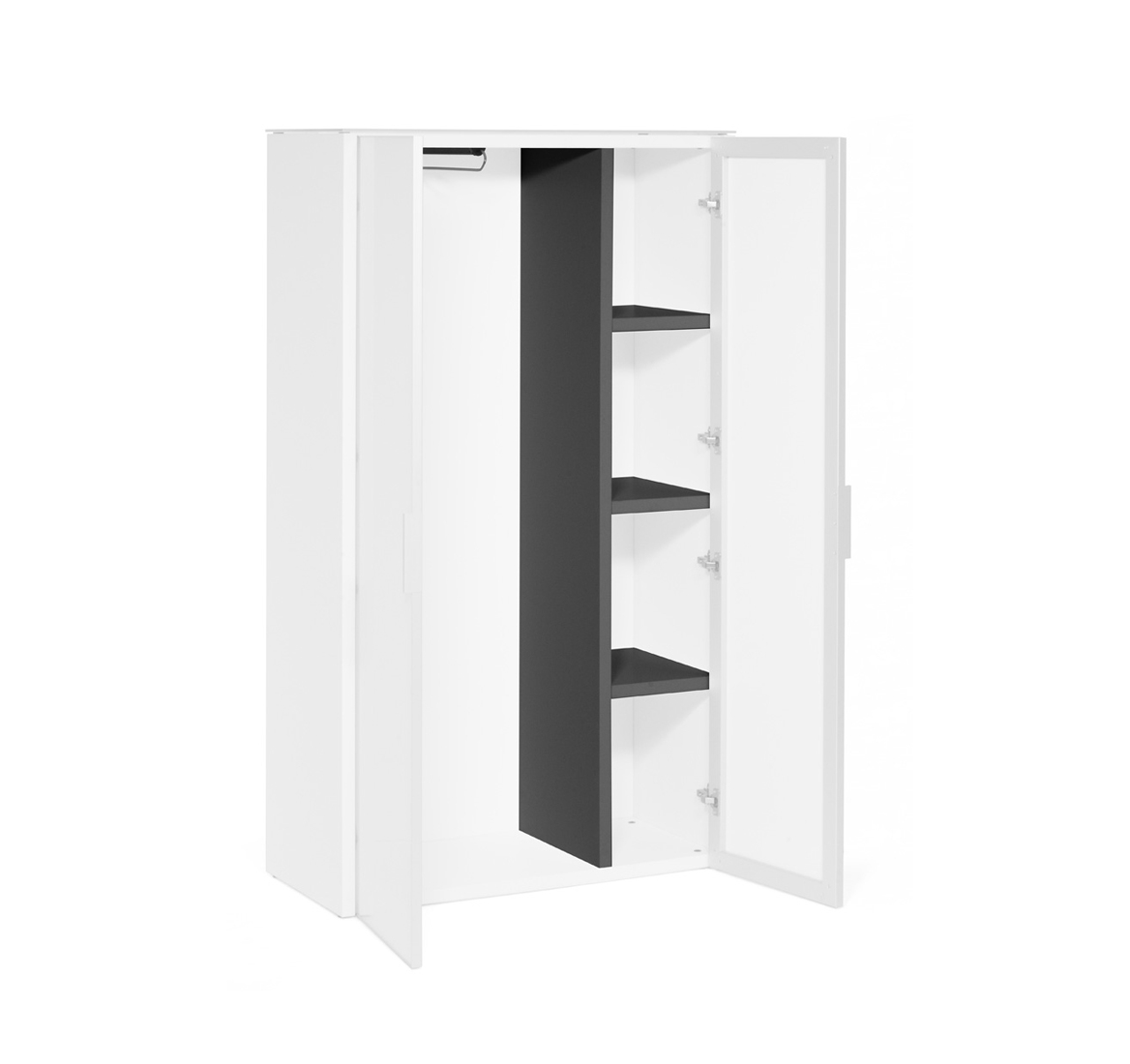 Комплект для гардероба GALA LIBSH/899 BLACK GLASS Черный