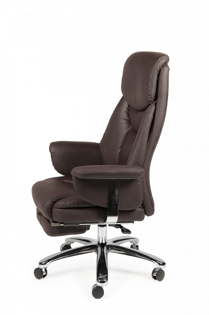 Кресло офисное Парламент H-2021-322 Темно-коричневый