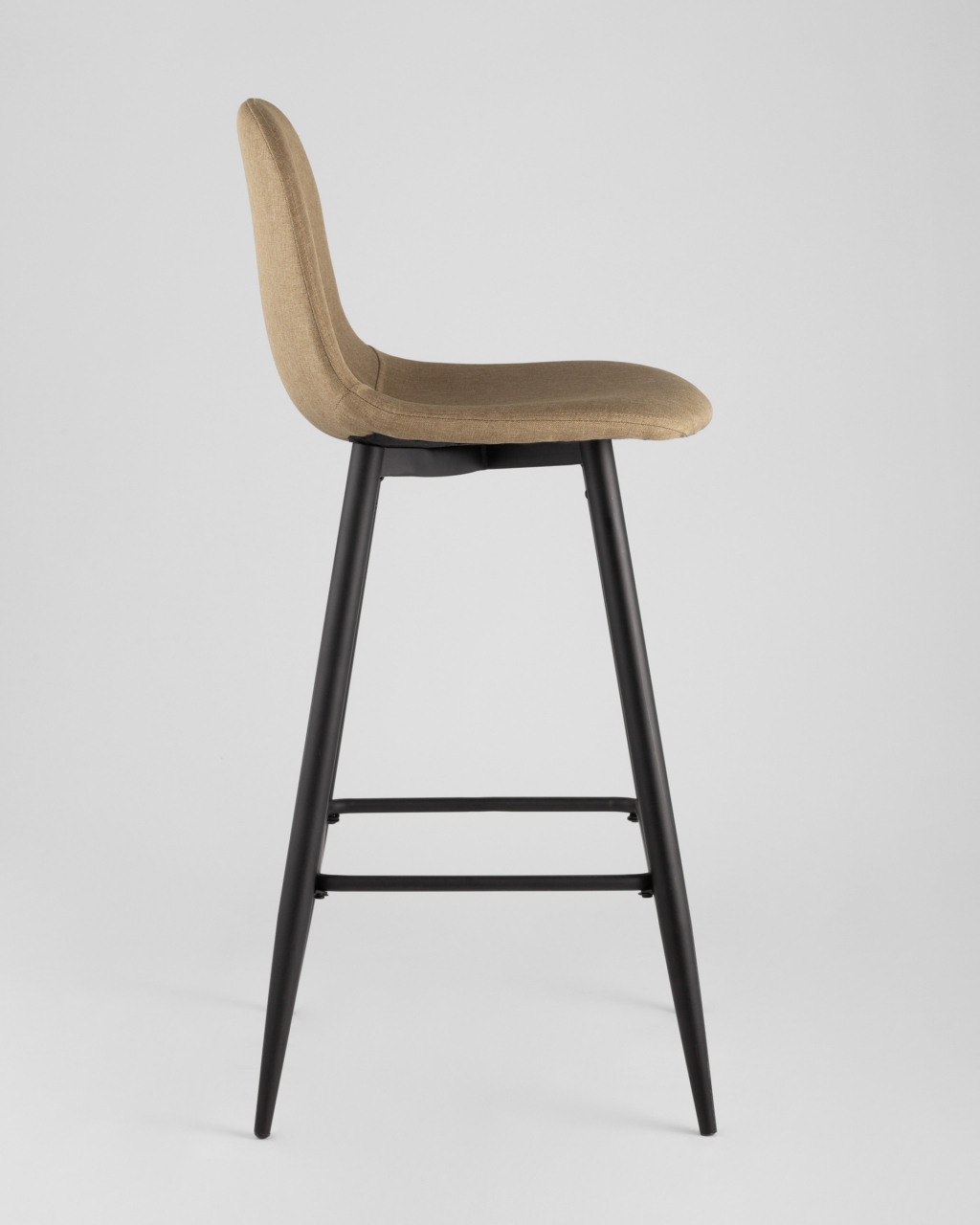 Барный стул Валенсия с удобной спинкой Бежевый