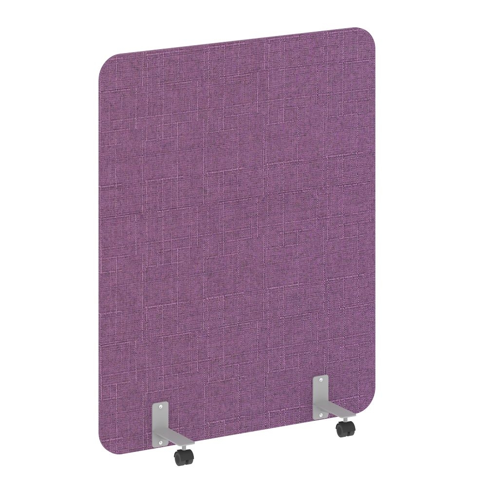 Перегородка на металлических опорах, на роликах R-line soft AP.R-120-150 Romeo-06