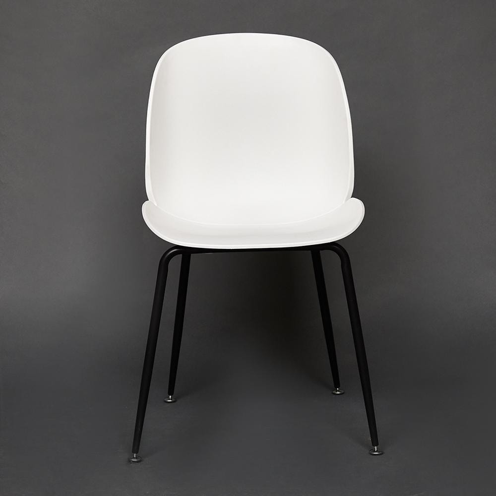 Стул Beetle Chair (mod.70) / 1 шт. в упаковке металл/пластик, 46*57,5*86см, белый