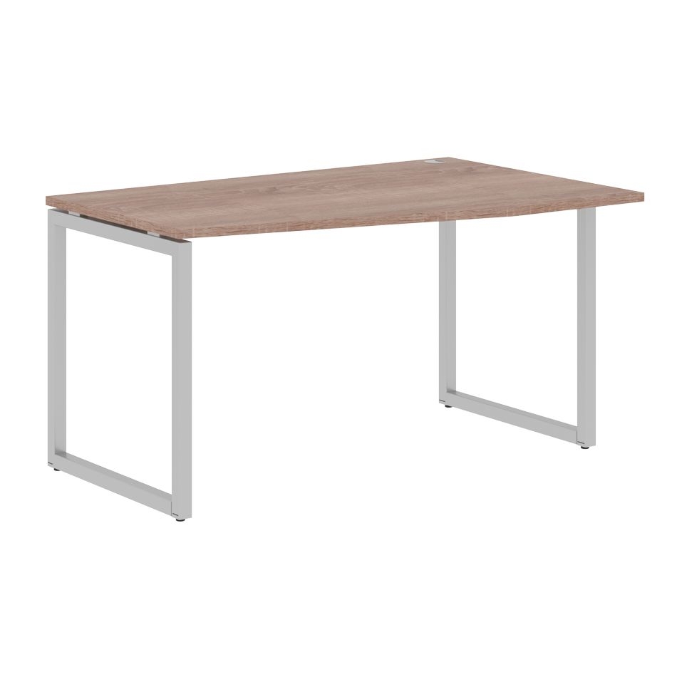 Стол письменный правый XTEN-Q XQCT 149 R Дуб Сонома Алюминий