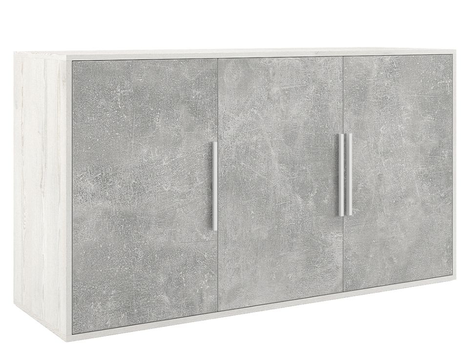 Креденция 3 двери B-TONE BTN36140331 Сосна Бетон светлый