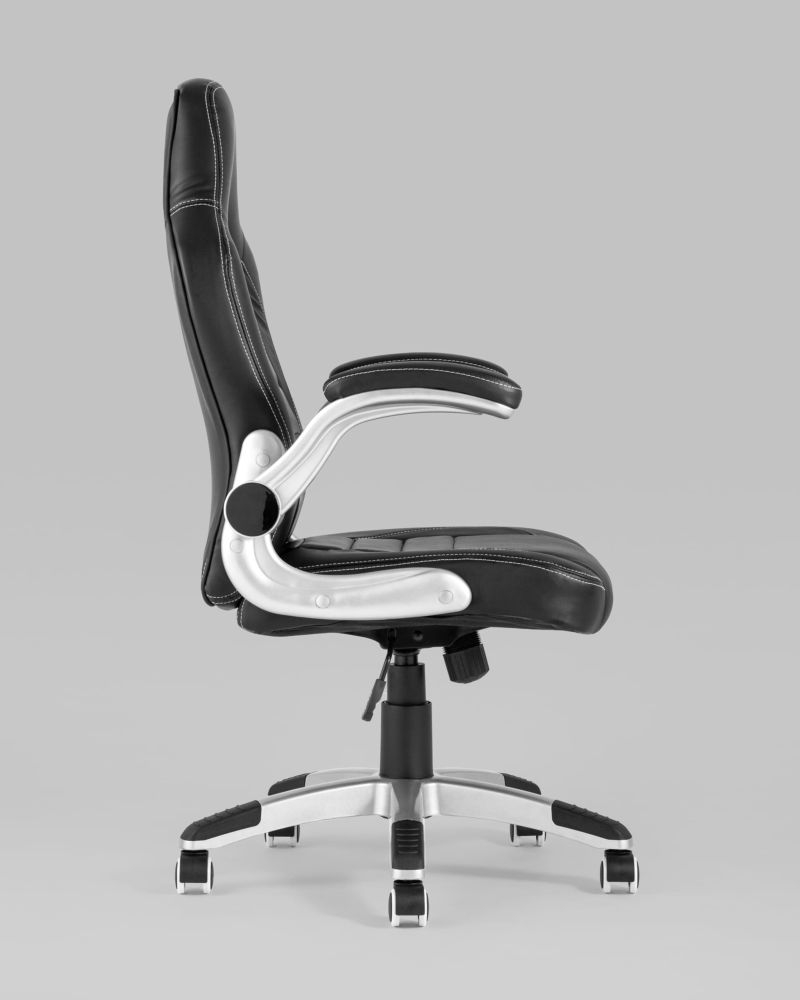 Игровое кресло ТопЧаирс Генесис Черное / TopChairs Genesis