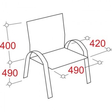 Конференц-кресло VT_CH659 385142 Бежевый