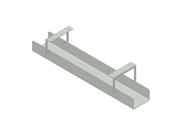 Кабель-канал Profiquadro ВТ 409 БН Орех ногаро/белый премиум