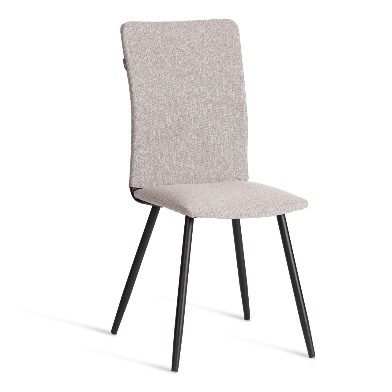 Стул обеденный La Rousse NEW, ткань рогожка, серый/черный, 3M 16/2, 45x55x93 см