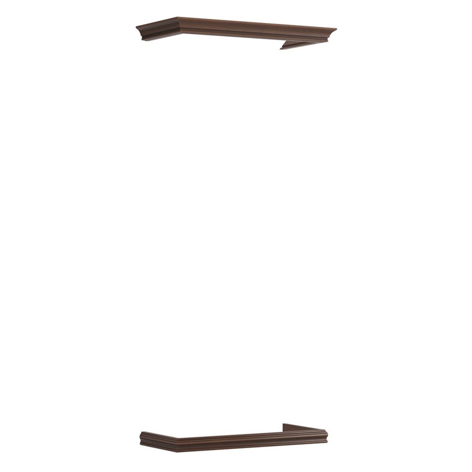 Топ П-образный, конечный OXD29257104 Темный орех